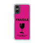 スリムプロテクションケース［ FRAGILE - Pink ］