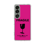 スリムプロテクションケース［ FRAGILE - Pink ］