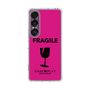 スリムプロテクションケース［ FRAGILE - Pink ］