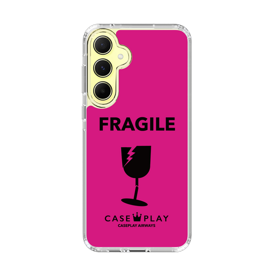 スリムプロテクションケース［ FRAGILE - Pink ］