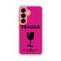 スリムプロテクションケース［ FRAGILE - Pink ］