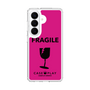 スリムプロテクションケース［ FRAGILE - Pink ］