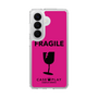 スリムプロテクションケース［ FRAGILE - Pink ］
