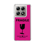 スリムプロテクションケース［ FRAGILE - Pink ］