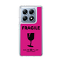 スリムプロテクションケース［ FRAGILE - Pink ］
