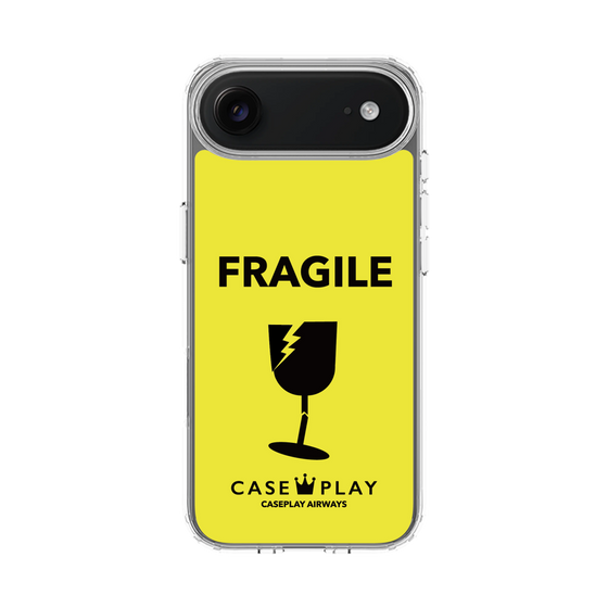 スリムプロテクションケース［ FRAGILE - Yellow ］