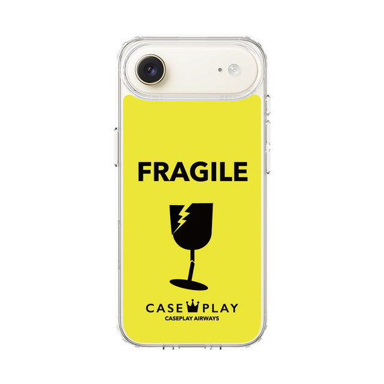 スリムプロテクションケース［ FRAGILE - Yellow ］