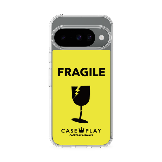 スリムプロテクションケース［ FRAGILE - Yellow ］