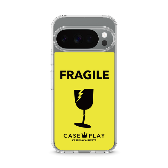 スリムプロテクションケース［ FRAGILE - Yellow ］