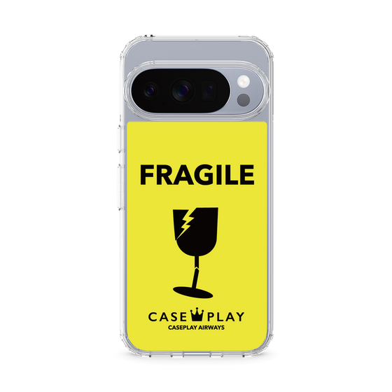 スリムプロテクションケース［ FRAGILE - Yellow ］