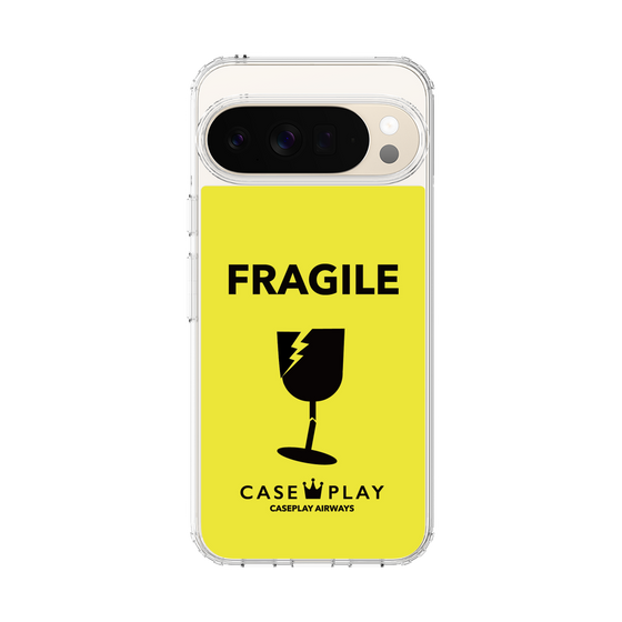 スリムプロテクションケース［ FRAGILE - Yellow ］