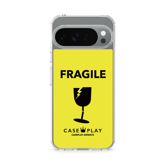 スリムプロテクションケース［ FRAGILE - Yellow ］