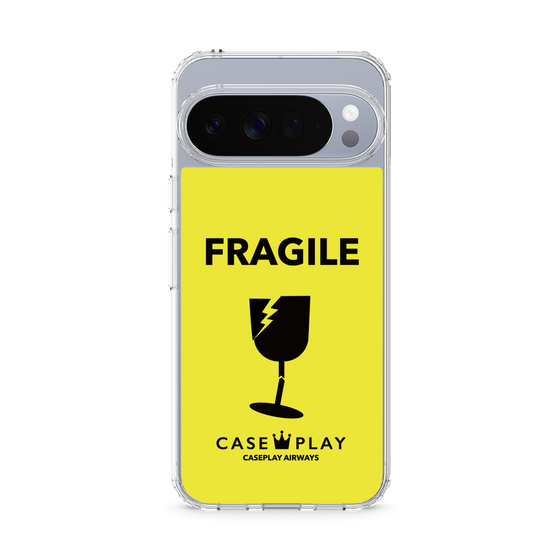 スリムプロテクションケース［ FRAGILE - Yellow ］