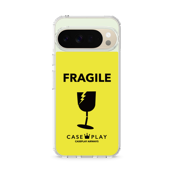スリムプロテクションケース［ FRAGILE - Yellow ］