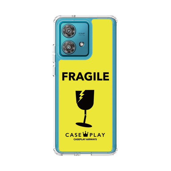 スリムプロテクションケース［ FRAGILE - Yellow ］