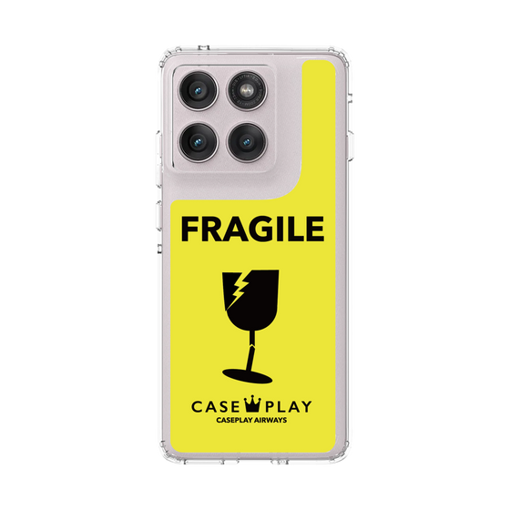 スリムプロテクションケース［ FRAGILE - Yellow ］