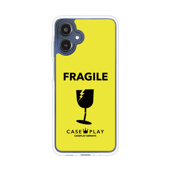 スリムプロテクションケース［ FRAGILE - Yellow ］