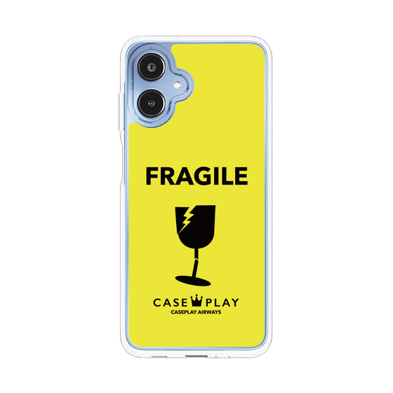 スリムプロテクションケース［ FRAGILE - Yellow ］