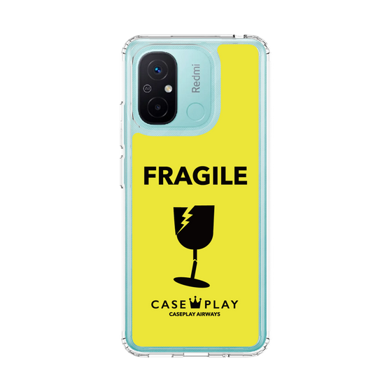 スリムプロテクションケース［ FRAGILE - Yellow ］