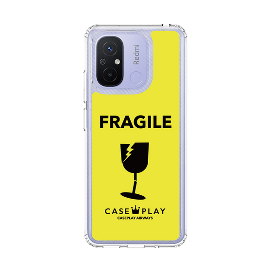 スリムプロテクションケース［ FRAGILE - Yellow ］
