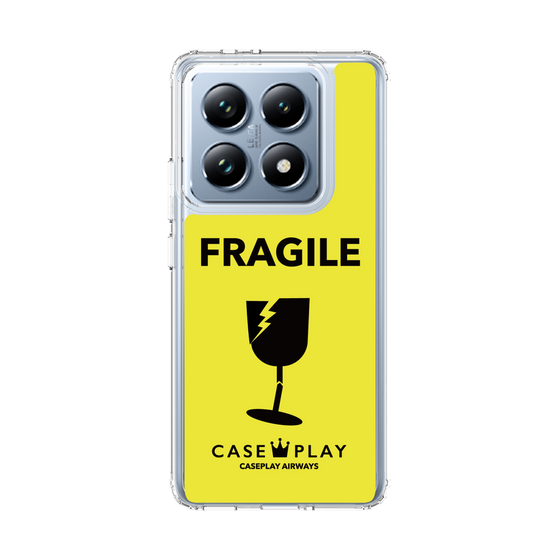 スリムプロテクションケース［ FRAGILE - Yellow ］