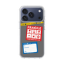 スリムプロテクションケース［ FRAGILE Stickers - Gray ］