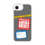 スリムプロテクションケース［ FRAGILE Stickers - Gray ］