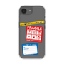 スリムプロテクションケース［ FRAGILE Stickers - Gray ］