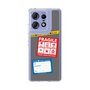 スリムプロテクションケース［ FRAGILE Stickers - Gray ］