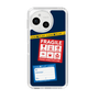 スリムプロテクションケース［ FRAGILE Stickers - Navy ］