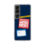 スリムプロテクションケース［ FRAGILE Stickers - Navy ］