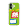 スリムプロテクションケース［ FRAGILE Stickers - Green ］