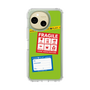 スリムプロテクションケース［ FRAGILE Stickers - Green ］
