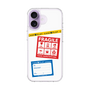 スリムプロテクションケース［ FRAGILE Stickers - White ］