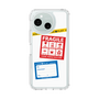 スリムプロテクションケース［ FRAGILE Stickers - White ］