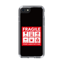 スリムプロテクションケース［ FRAGILE Sticker - Black ］