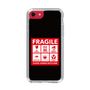 スリムプロテクションケース［ FRAGILE Sticker - Black ］