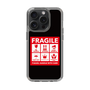 スリムプロテクションケース［ FRAGILE Sticker - Black ］