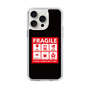 スリムプロテクションケース［ FRAGILE Sticker - Black ］