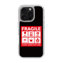 スリムプロテクションケース［ FRAGILE Sticker - Black ］