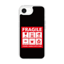 スリムプロテクションケース［ FRAGILE Sticker - Black ］