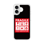 スリムプロテクションケース［ FRAGILE Sticker - Black ］