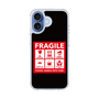 スリムプロテクションケース［ FRAGILE Sticker - Black ］