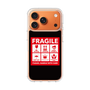 スリムプロテクションケース［ FRAGILE Sticker - Black ］
