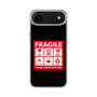 スリムプロテクションケース［ FRAGILE Sticker - Black ］