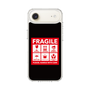 スリムプロテクションケース［ FRAGILE Sticker - Black ］