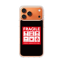 スリムプロテクションケース［ FRAGILE Sticker - Black ］