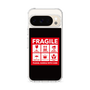 スリムプロテクションケース［ FRAGILE Sticker - Black ］