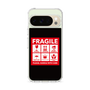 スリムプロテクションケース［ FRAGILE Sticker - Black ］