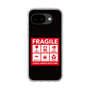 スリムプロテクションケース［ FRAGILE Sticker - Black ］